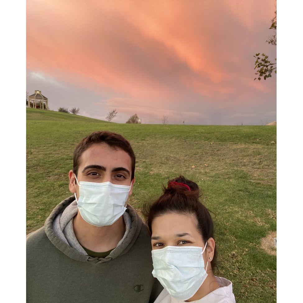 Going on a walk! What's new? LOL!