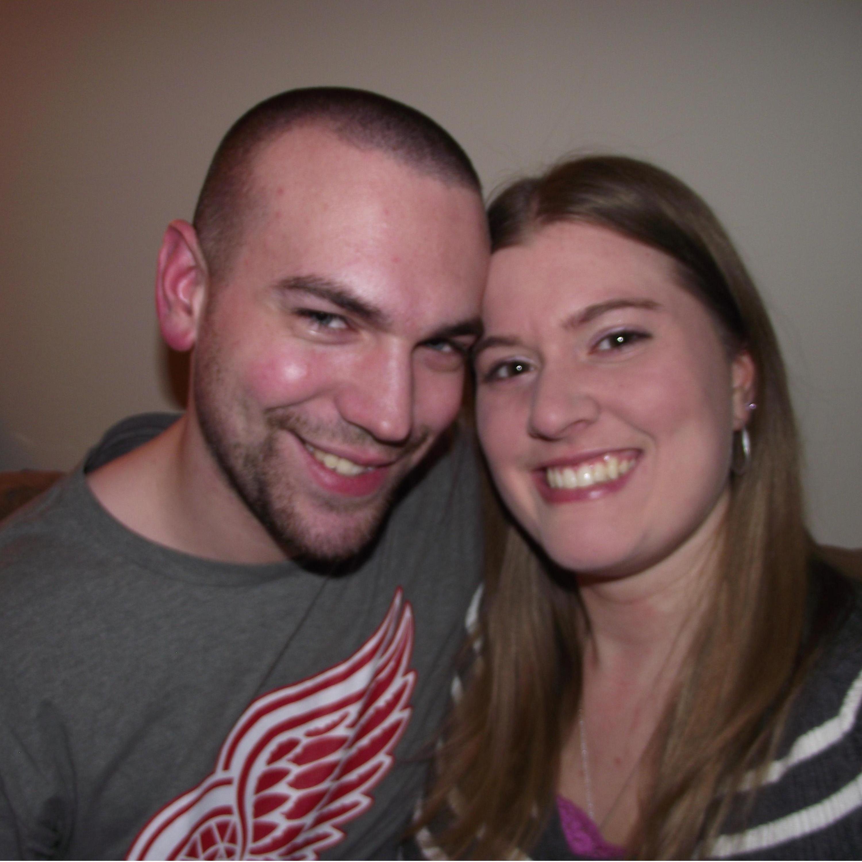 Our first photo together, five days after we met!  
January 20, 2016