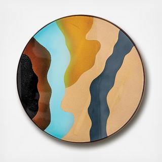 Abstract Glass Tray
