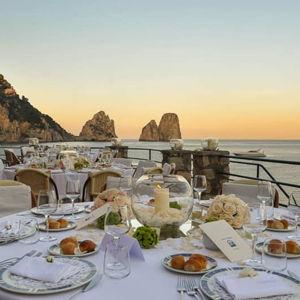 Dinner in Capri