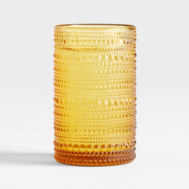 Alma Amber Highball Glass