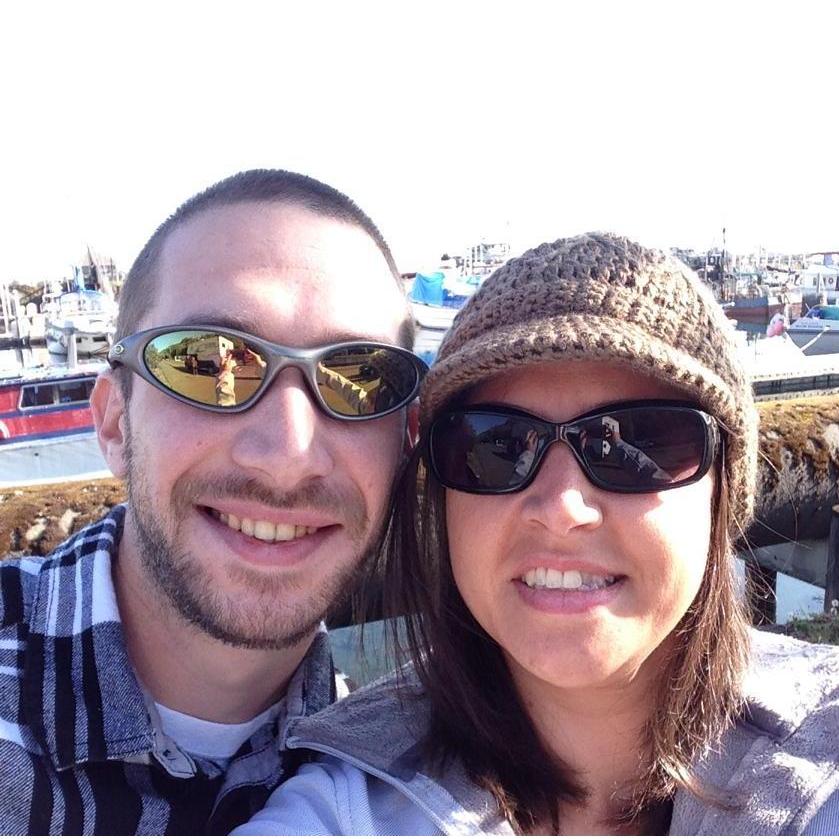 Waiting for our whale watching tour in Port Angeles, WA.