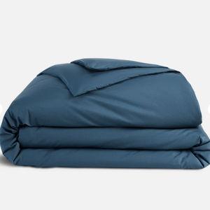 Duvet Cover | queen, Classic Percale | Abyss (blue)