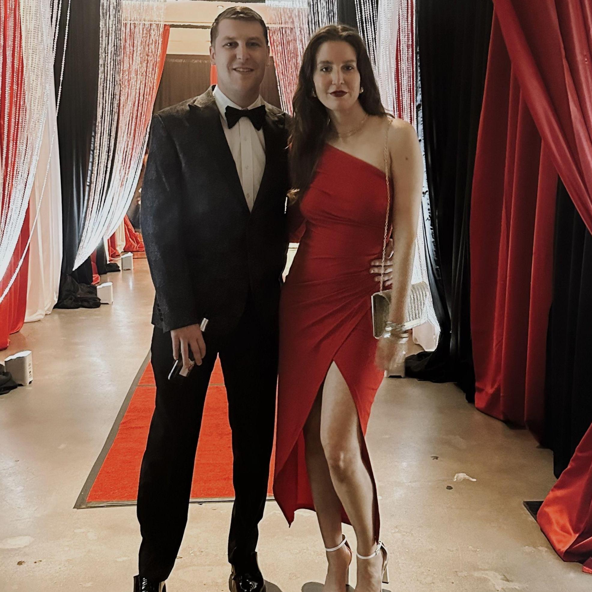 Going to the USS George HW Bush's Casino Royale themed holiday party