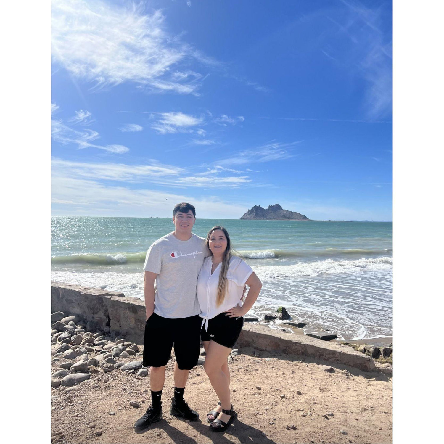 Kino Bay, MX, Our first trip visiting Jennifer's side of the family