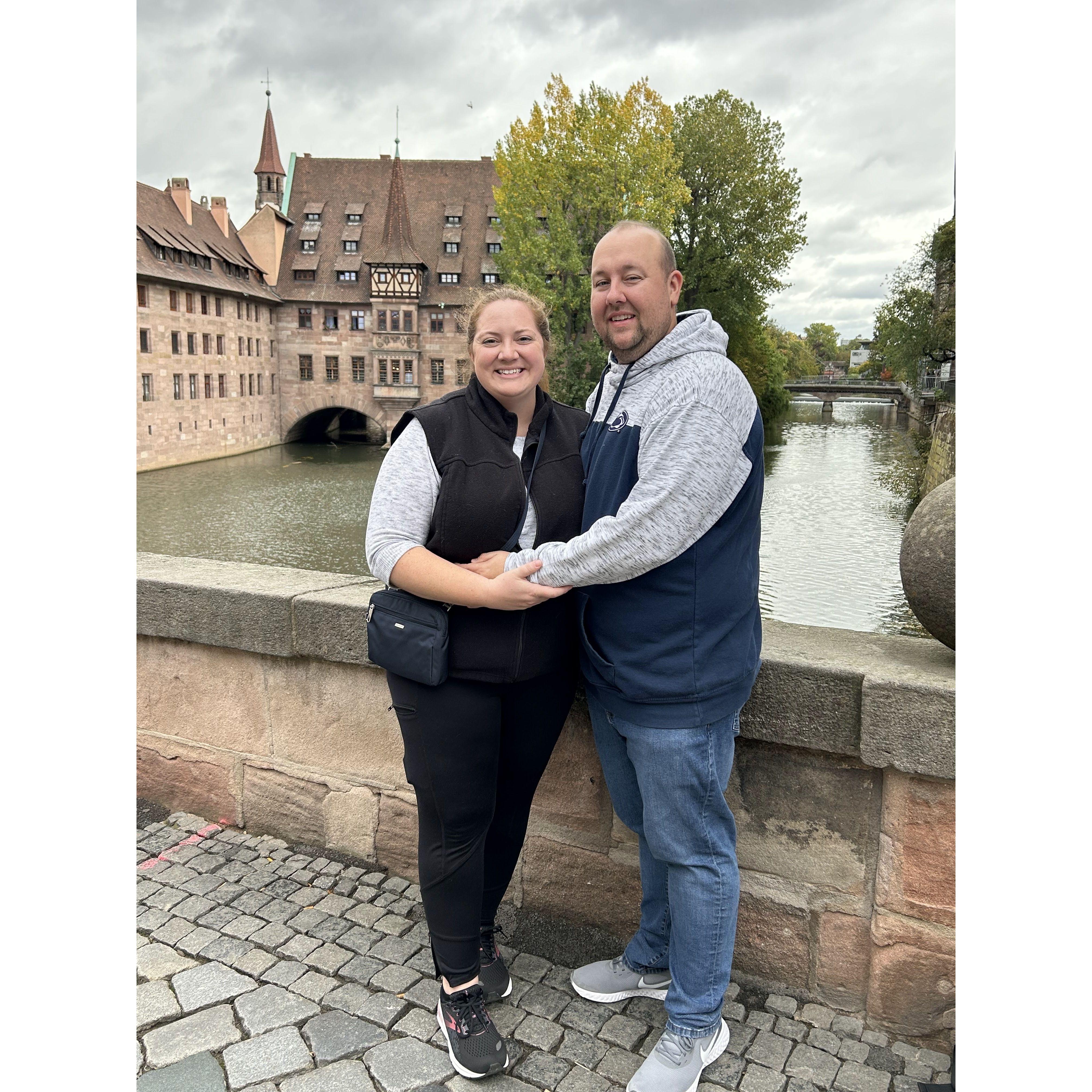 Us in Nuremberg, Germany.