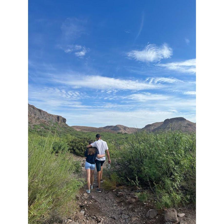 Hiking with family 2023