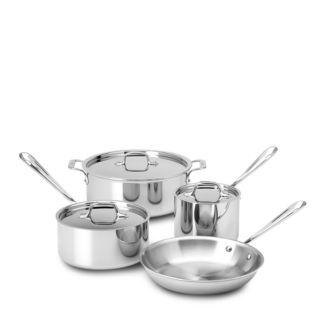 Stainless Steel 7-Piece Cookware Set - 100% Exclusive