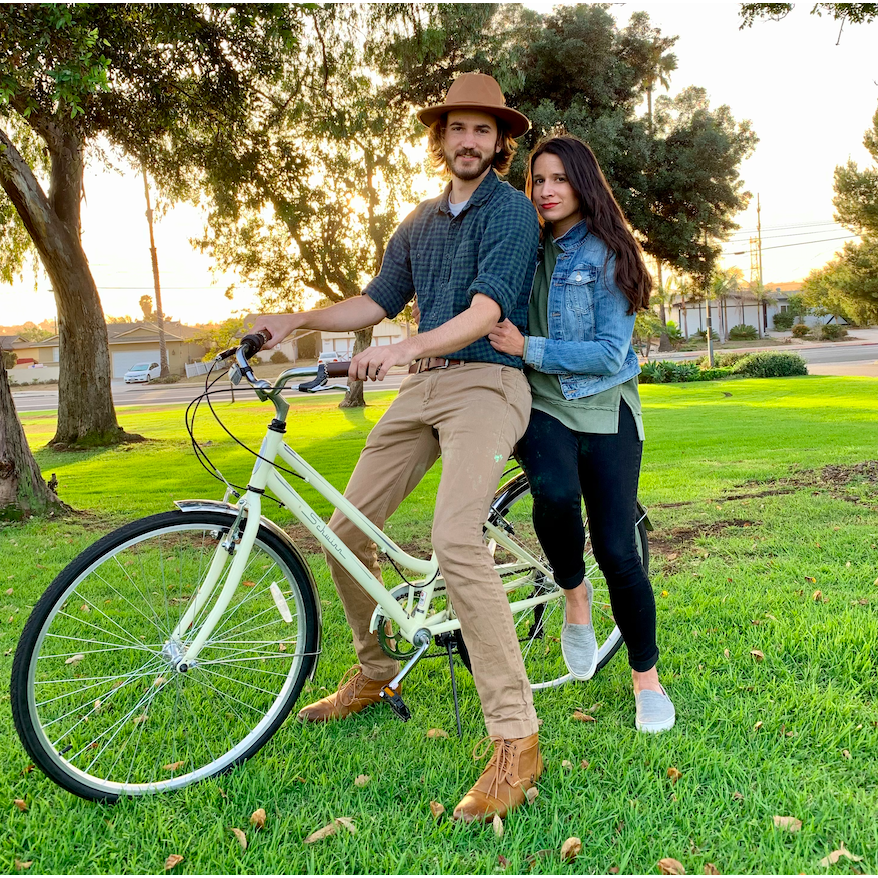 Quarantine photo shoot anyone? Late 2020 with Olivia's bike.