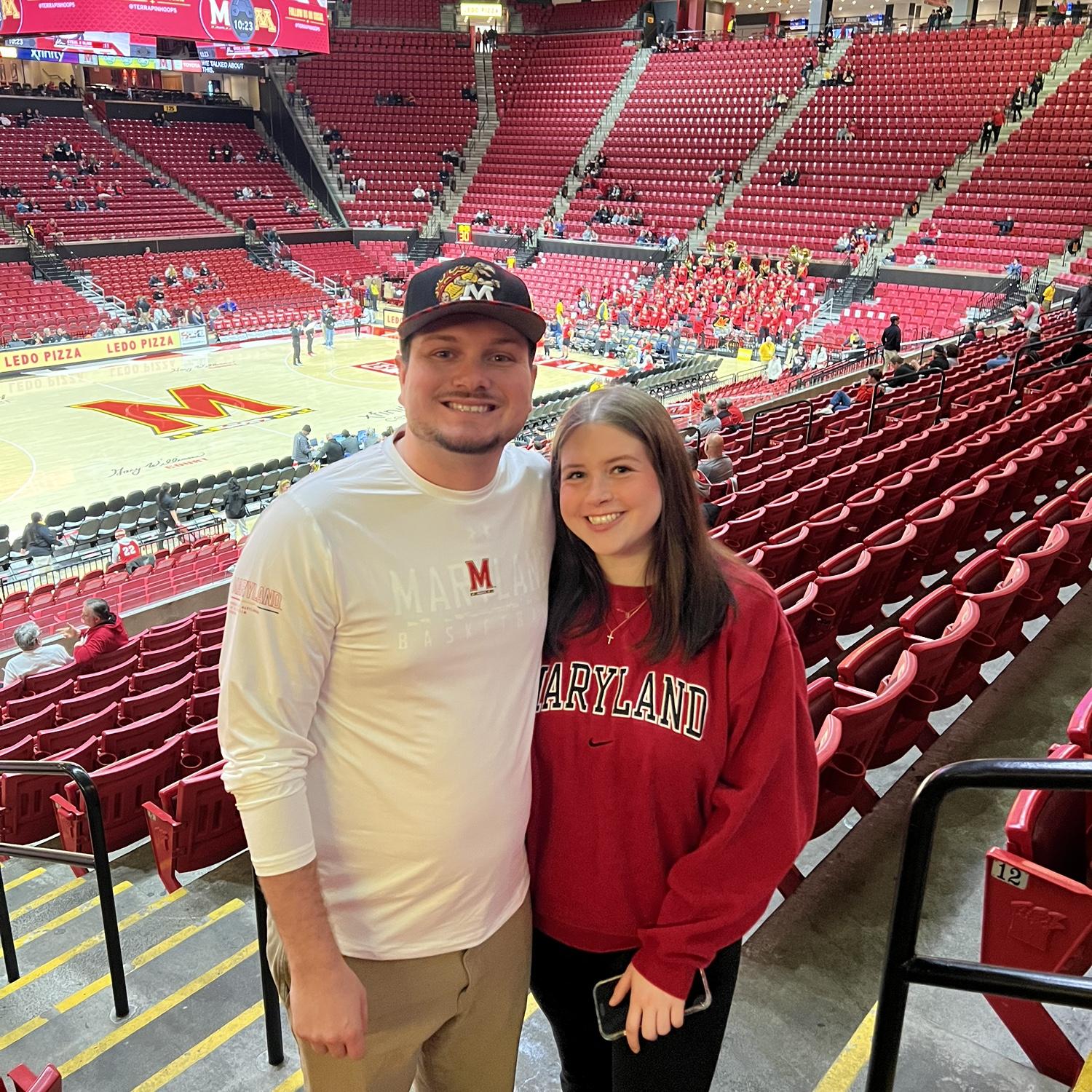 Love a good basketball game. Go Terps!