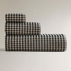TEXTURED COTTON HAND TOWEL