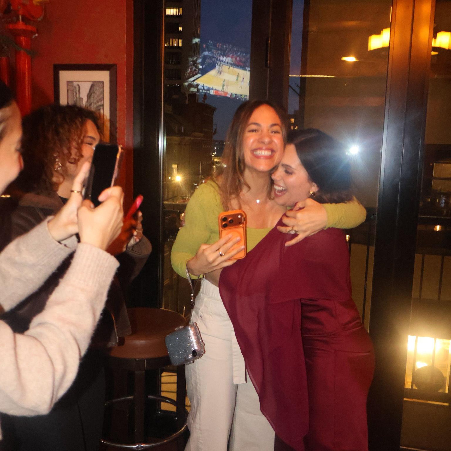 The night we got engaged!