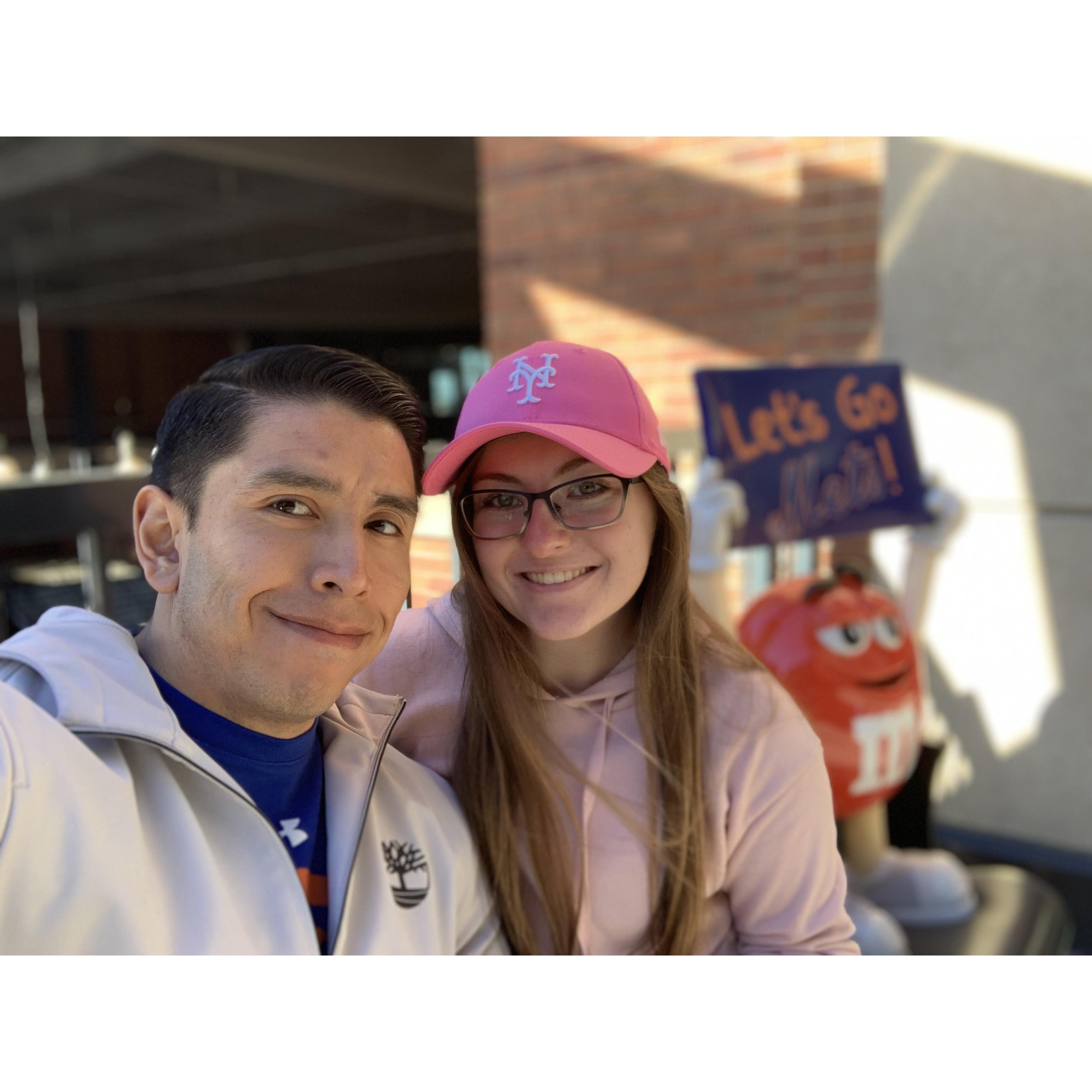 One of many Mets games.