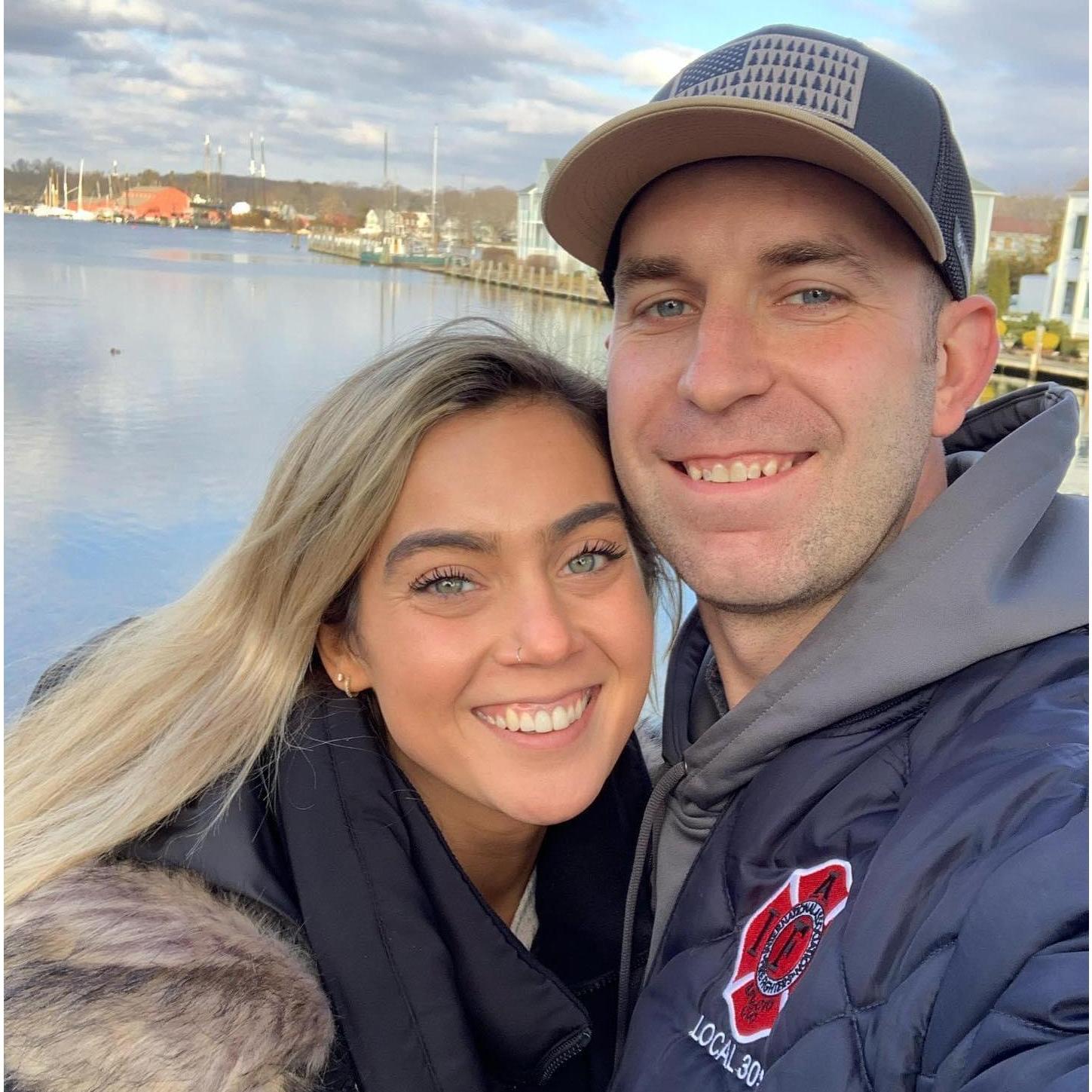 Our trip to Mystic, Ct. The weekend we got engaged!
