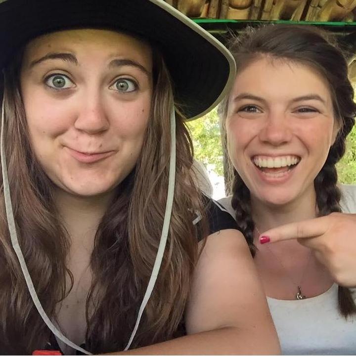 Cayla and I in Colombia