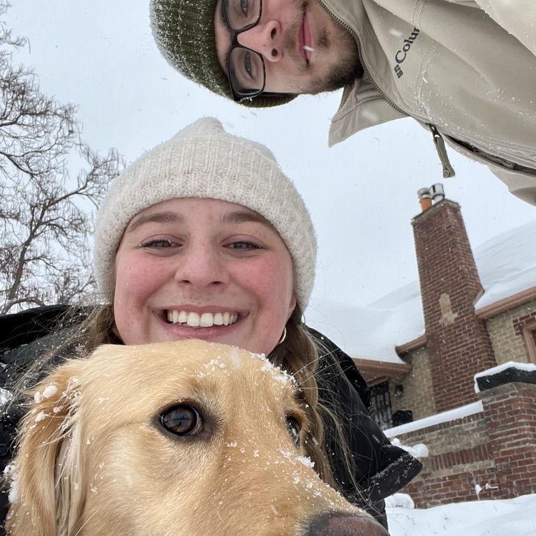 Our first Denver snow!