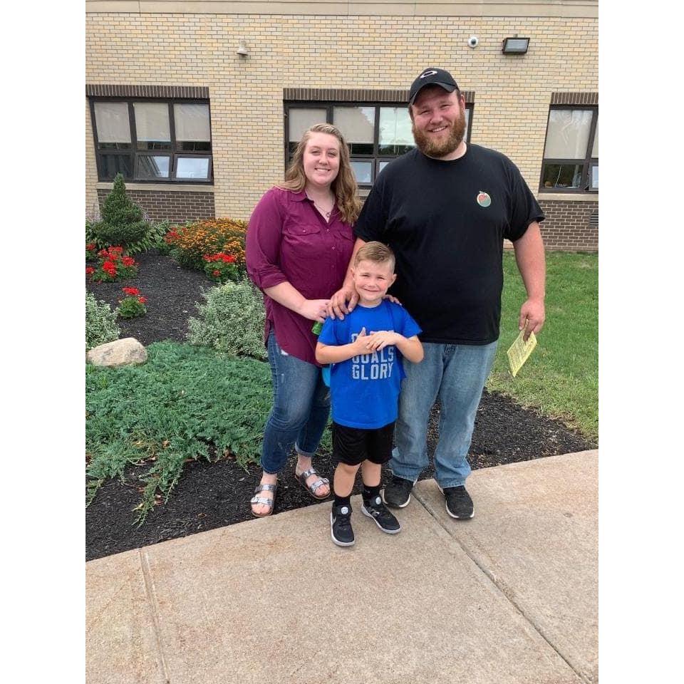 Julians first day of first grade