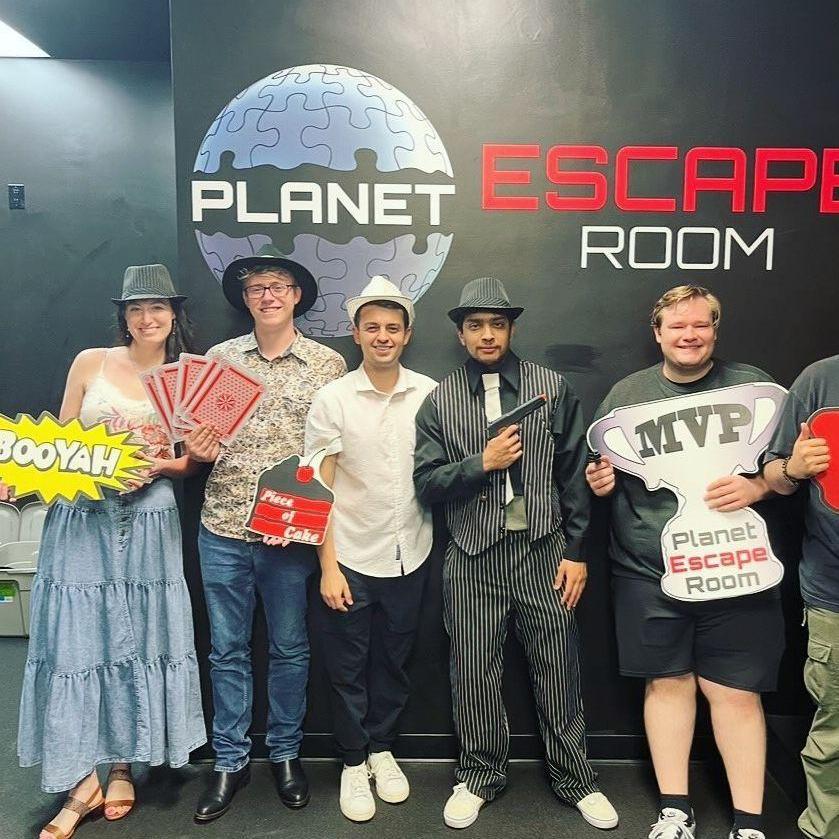 Escape room with the homies
