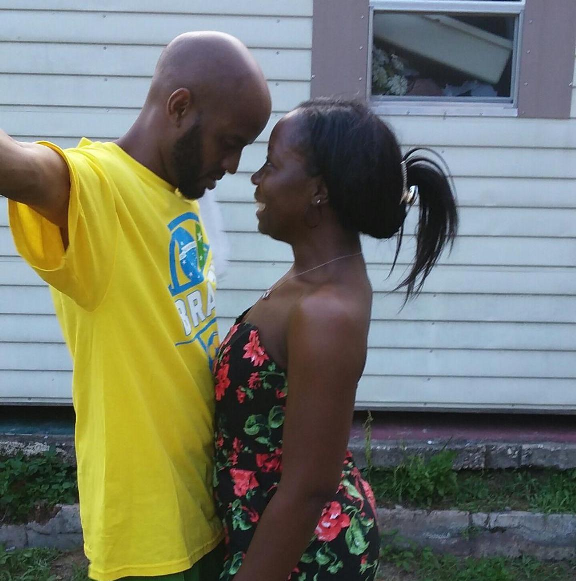 He always makes her laugh!