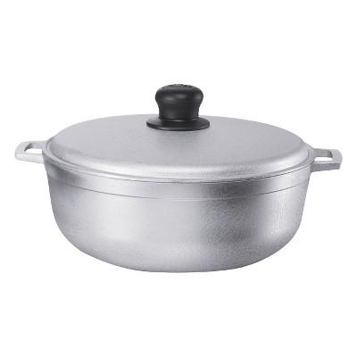 IMUSA 4.8Qt Cast Aluminum Caldero (Dutch Oven)with Lid