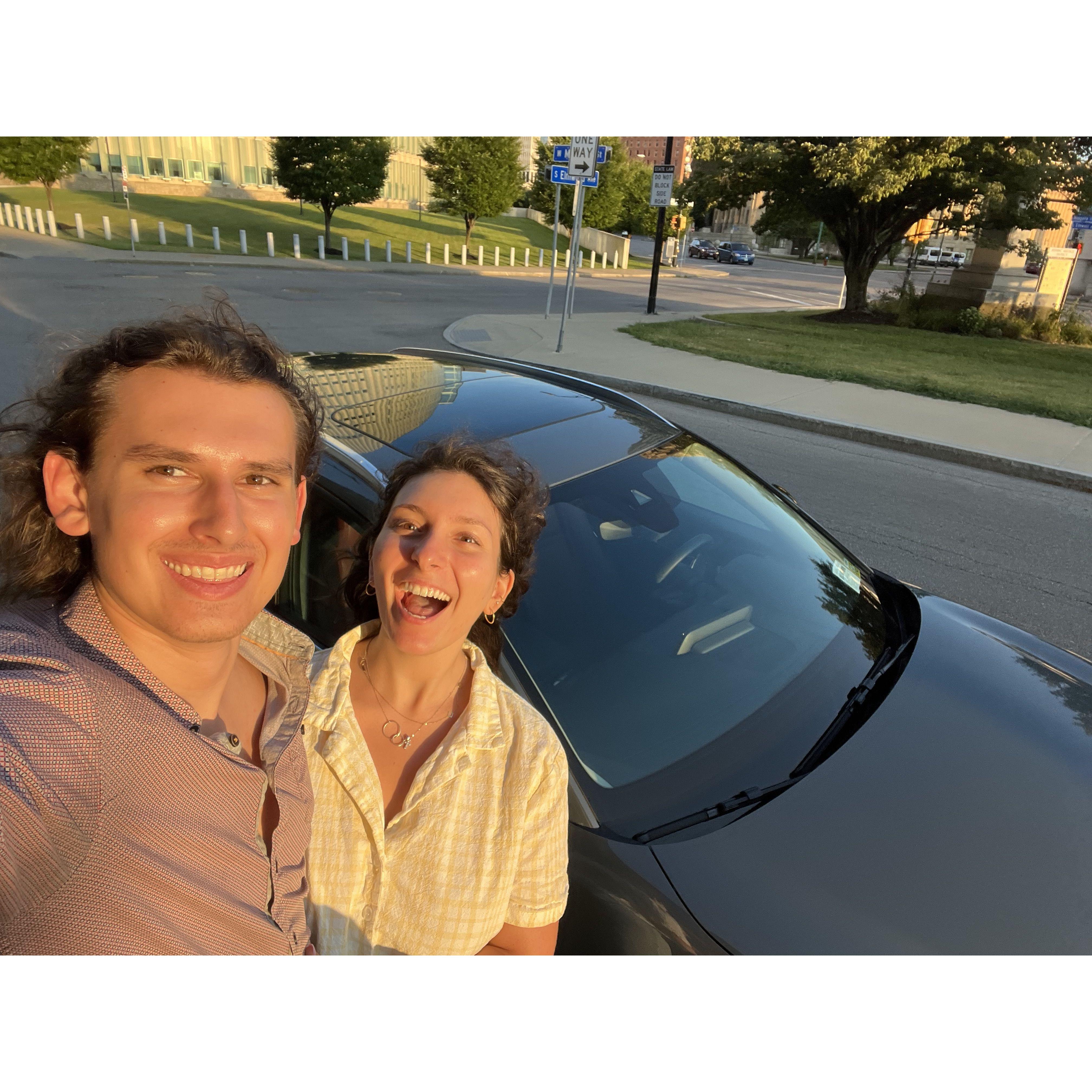 We got our first car!