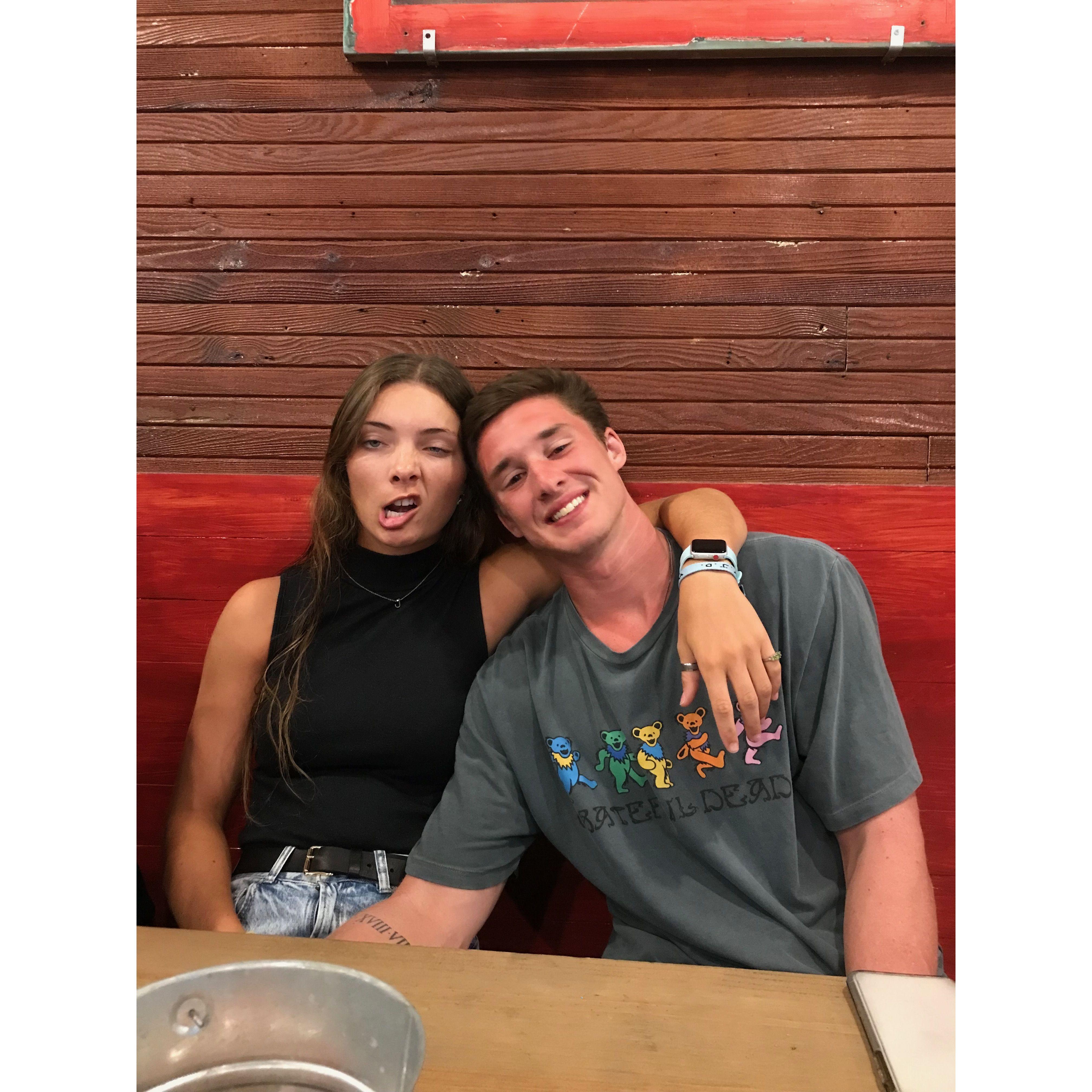 Just two goofballs who love seafood and Beaufort