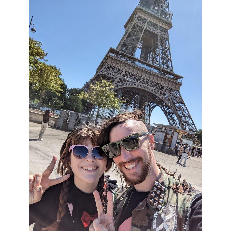 Are you really in love if you don't go to Paris? Well, yes, of course. But we did anyway!