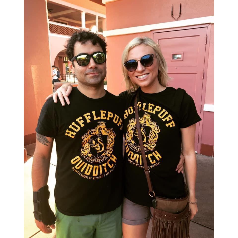 Our first big trip together was to Harry Potter World!