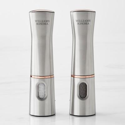 Williams Sonoma Rechargeable Electric Salt & Pepper Mill