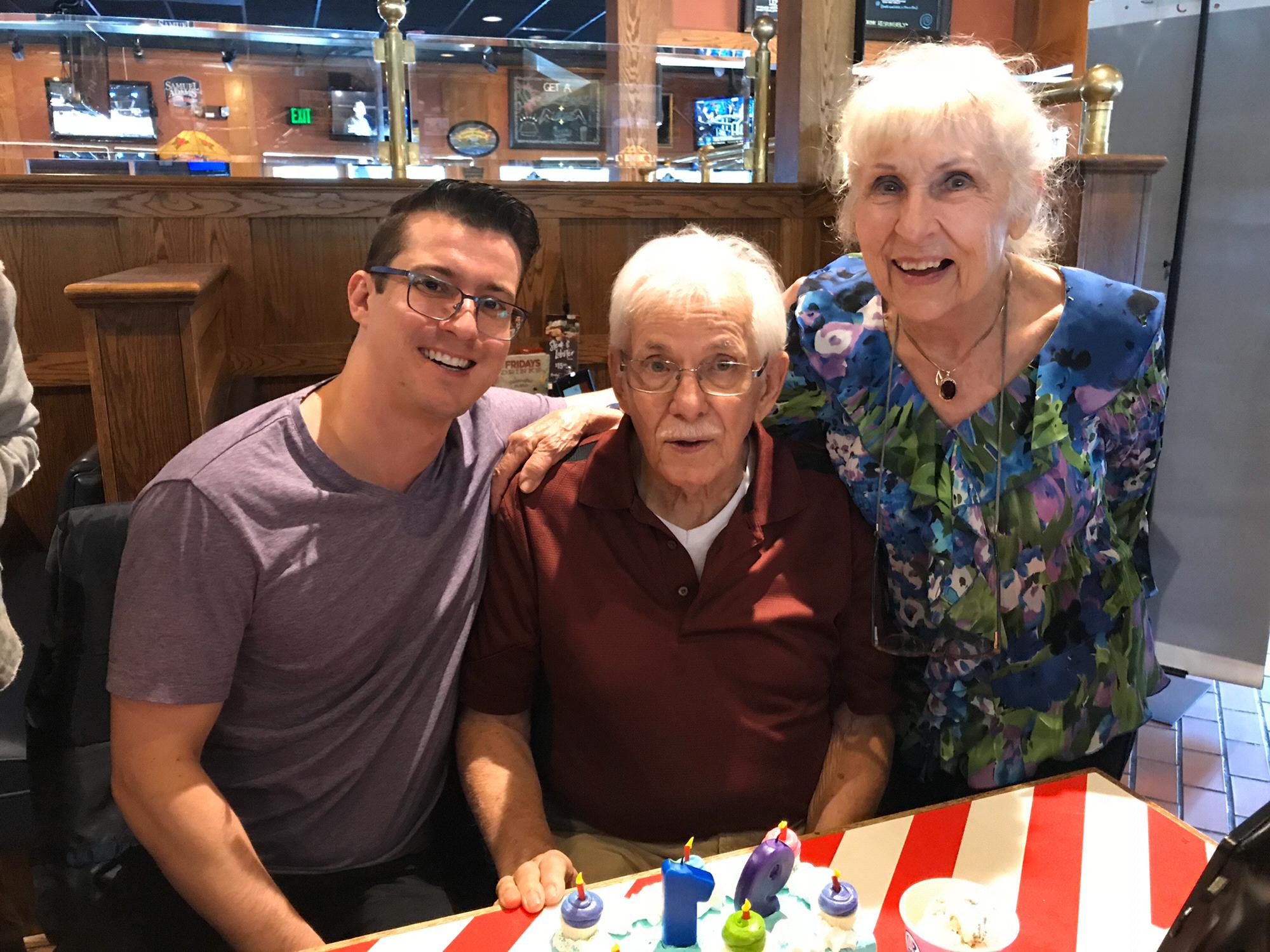 Grandpa Richard's birthday