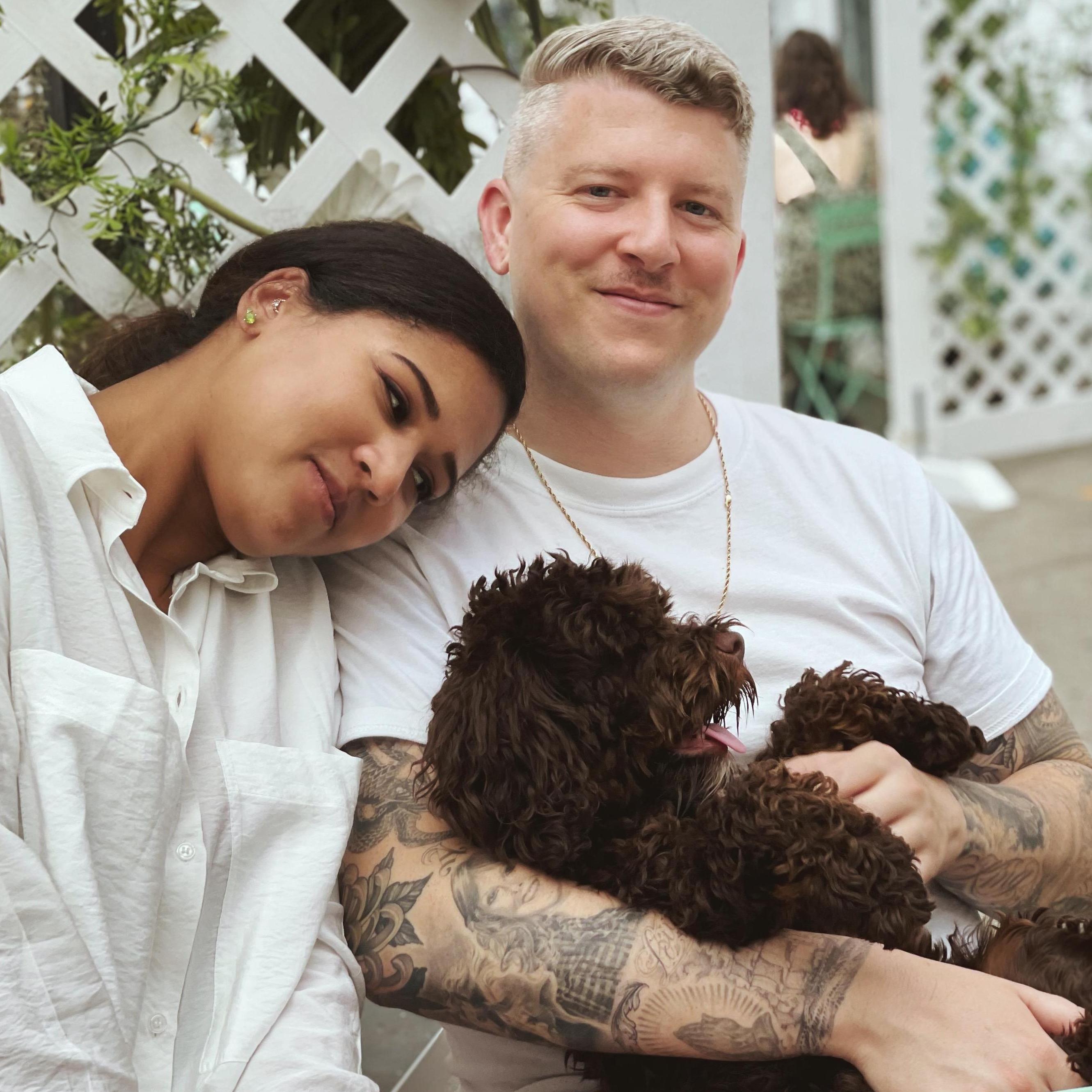 Taken by our friend, Aruna this past summer (2021) in the East Village.