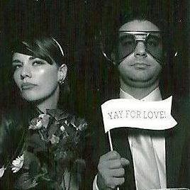 Loving love at Jen's friend Amanda's wedding