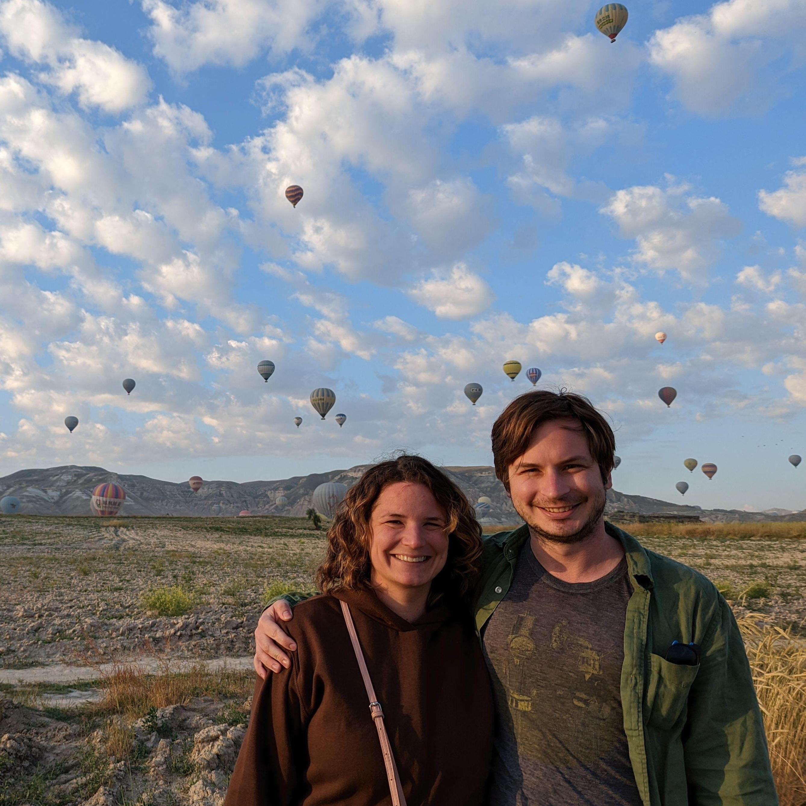 After our hot air balloon adventure in Türkiye, Summer 2022