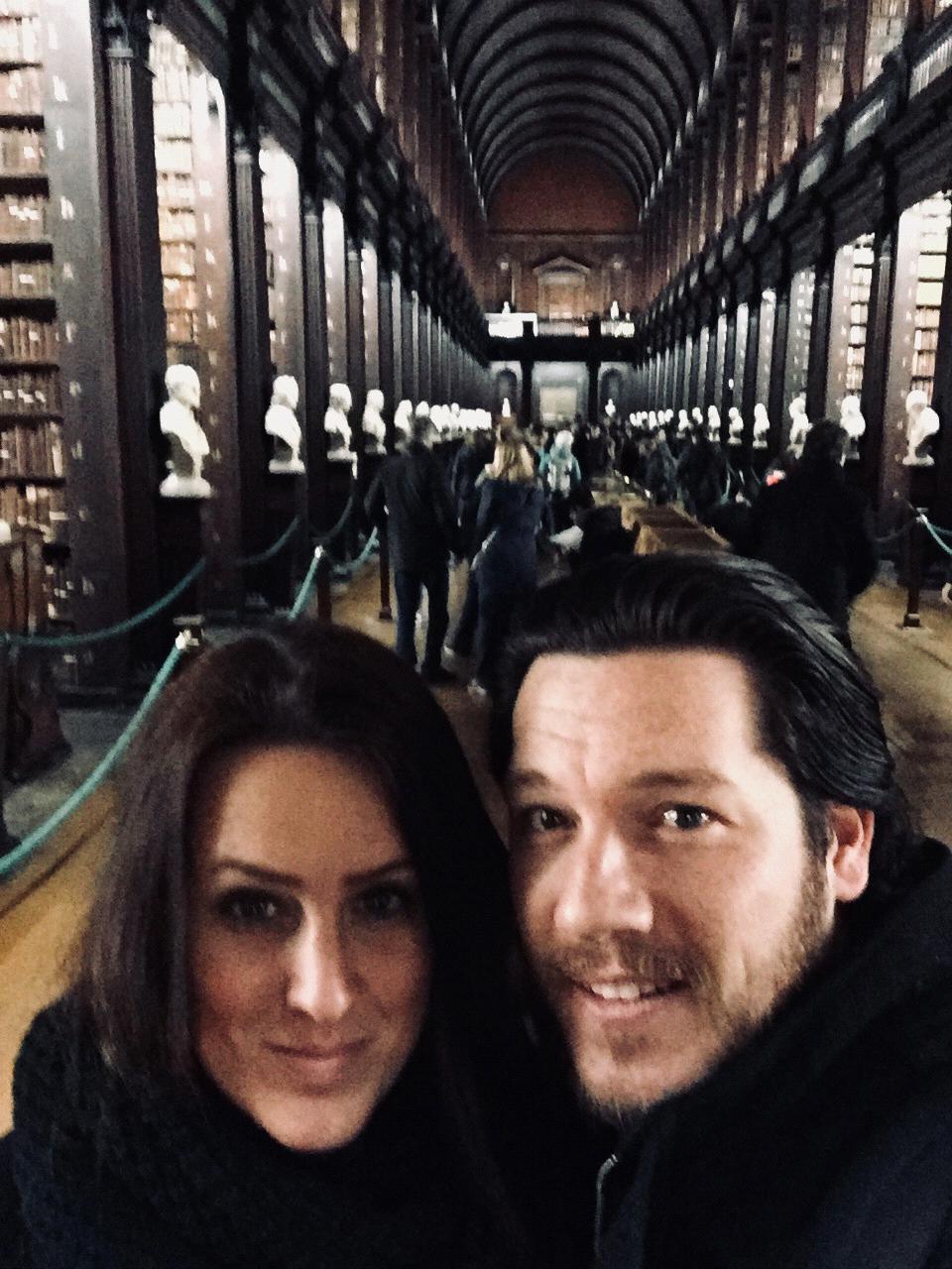 Trinity College, dublin library, 2018.