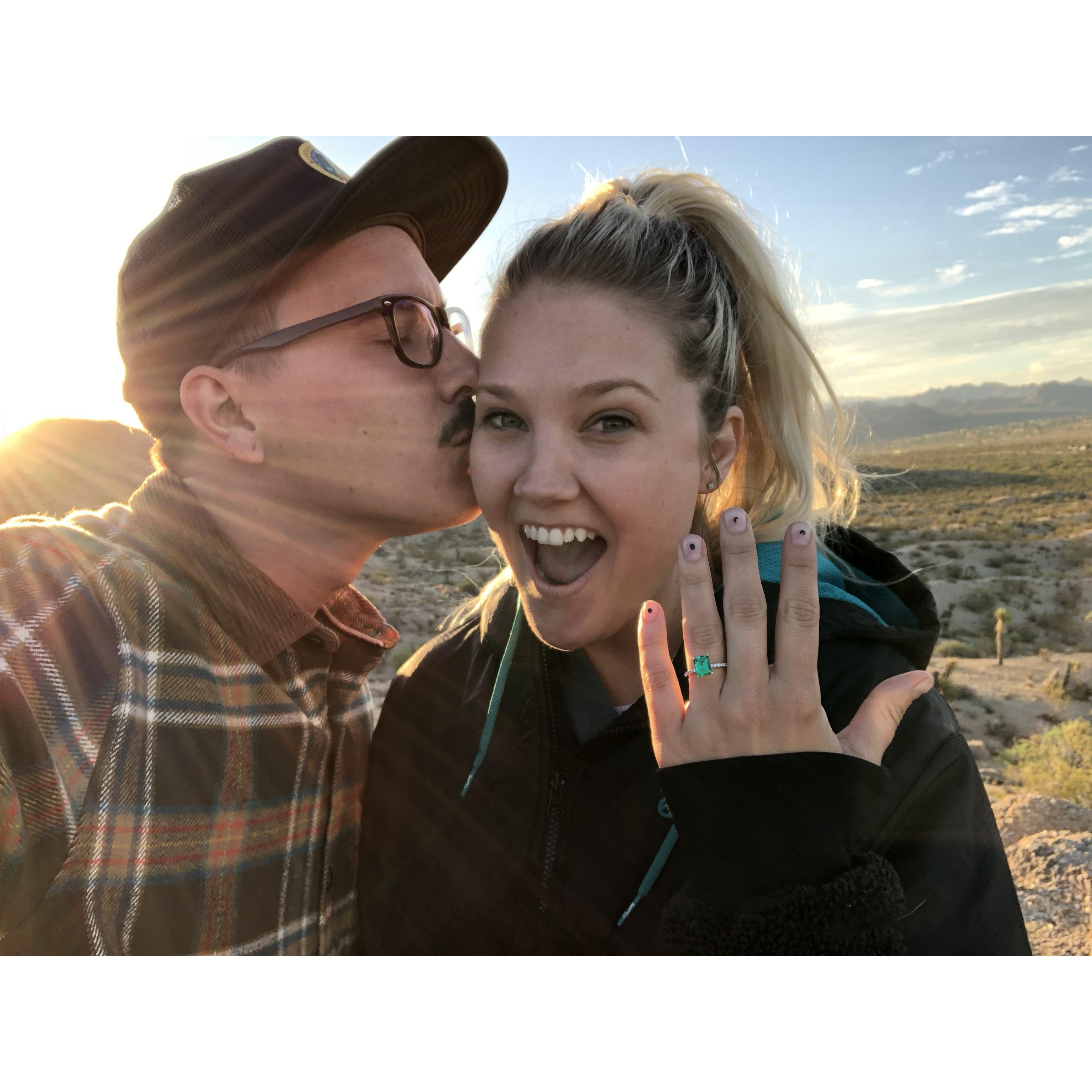 I said YES!