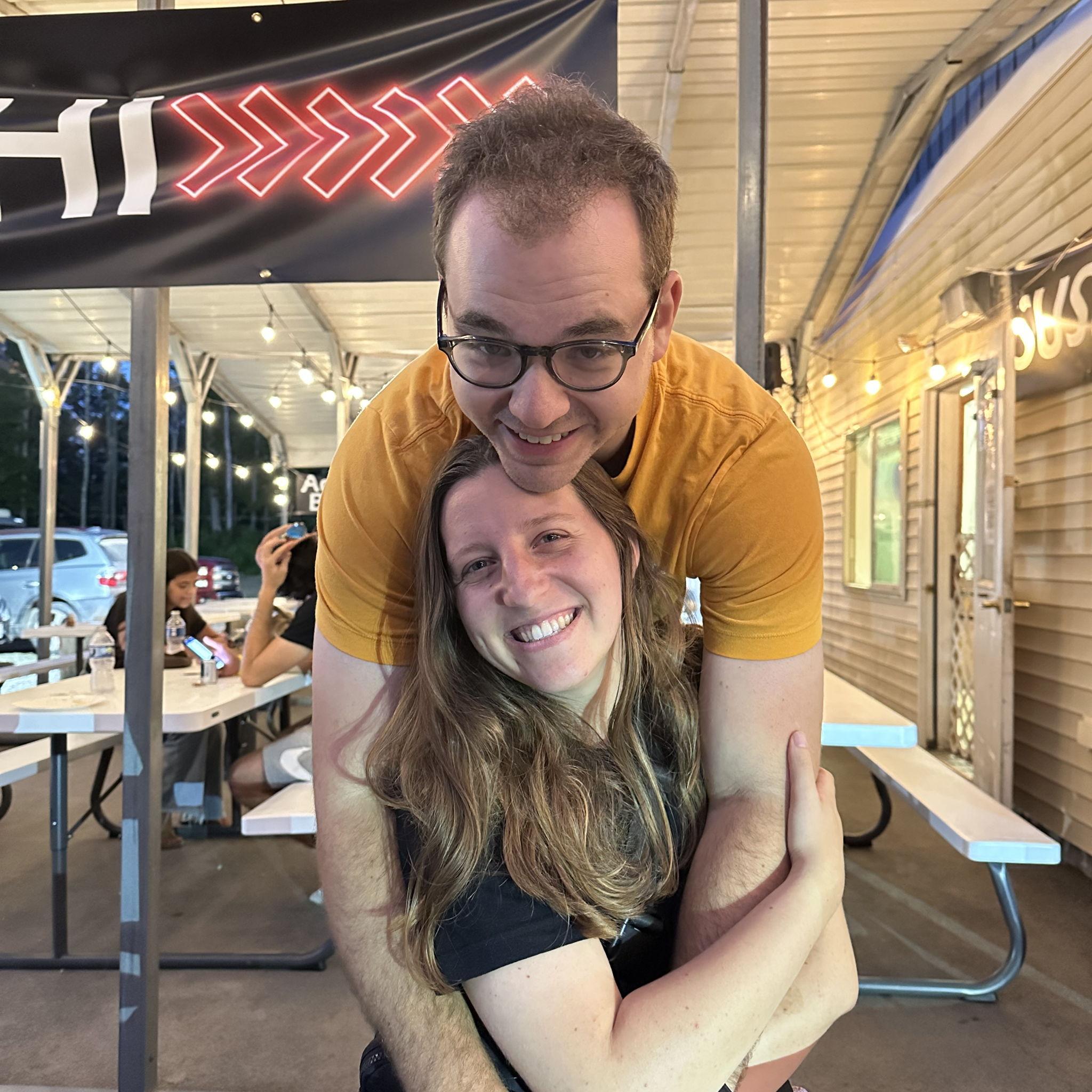 Dan visiting camp and seeing the local day off spots ⚲ Lakewood, PA