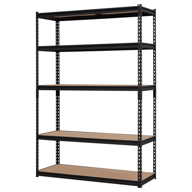 Heavy Duty Storage Shelves 36" x 18" x 72", 5 Tier Durable Metal Construction, Adjustable Shelving, Storage Utility Rack Shelf Unit for Garage