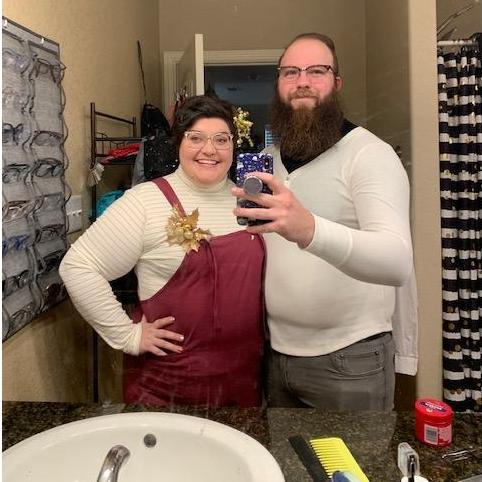 Who doesn't dress up like characters from their favorite Christmas movie for Christmas Eve?