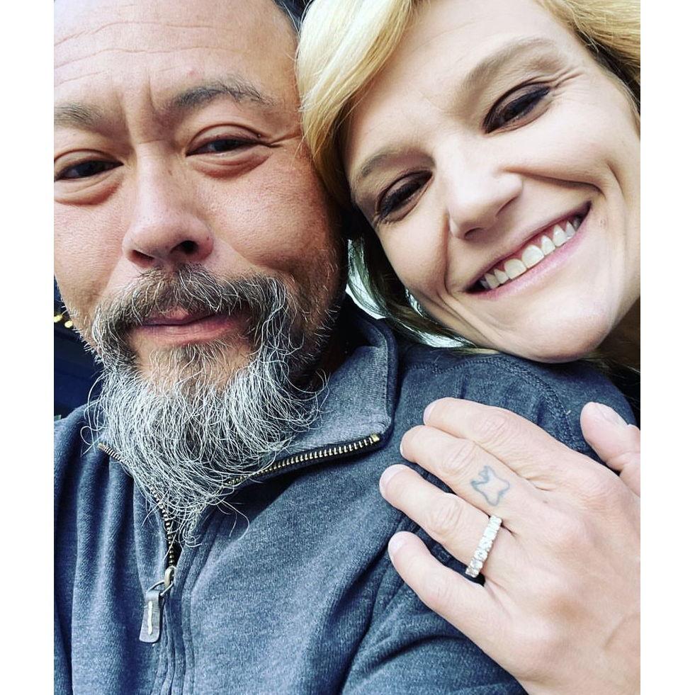 Our first day engaged!!!