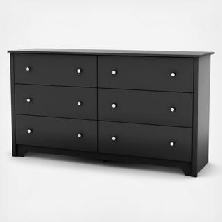 Vito 6-Drawer Double Dresser