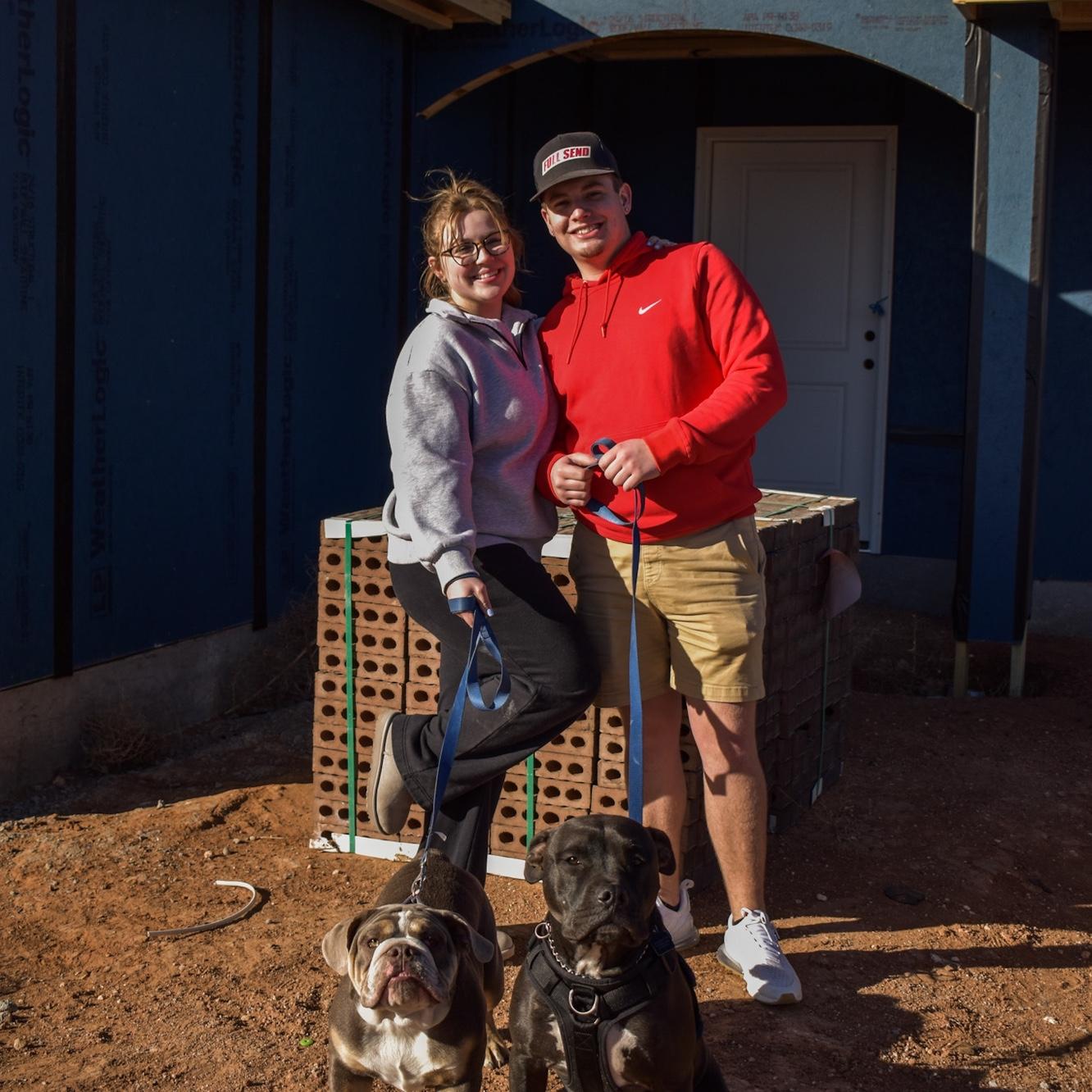 Building our first home with our two boys🤍