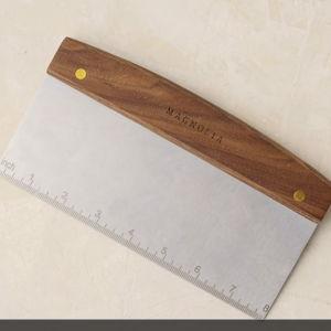 Magnolia: Bench Scraper with Walnut Handle (Large)