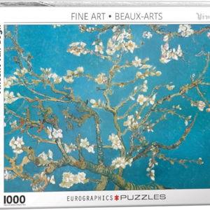 Almond Branches in Bloom, San Remy, detail, Jigsaw Puzzle by Vincent Van Gogh at Eurographics