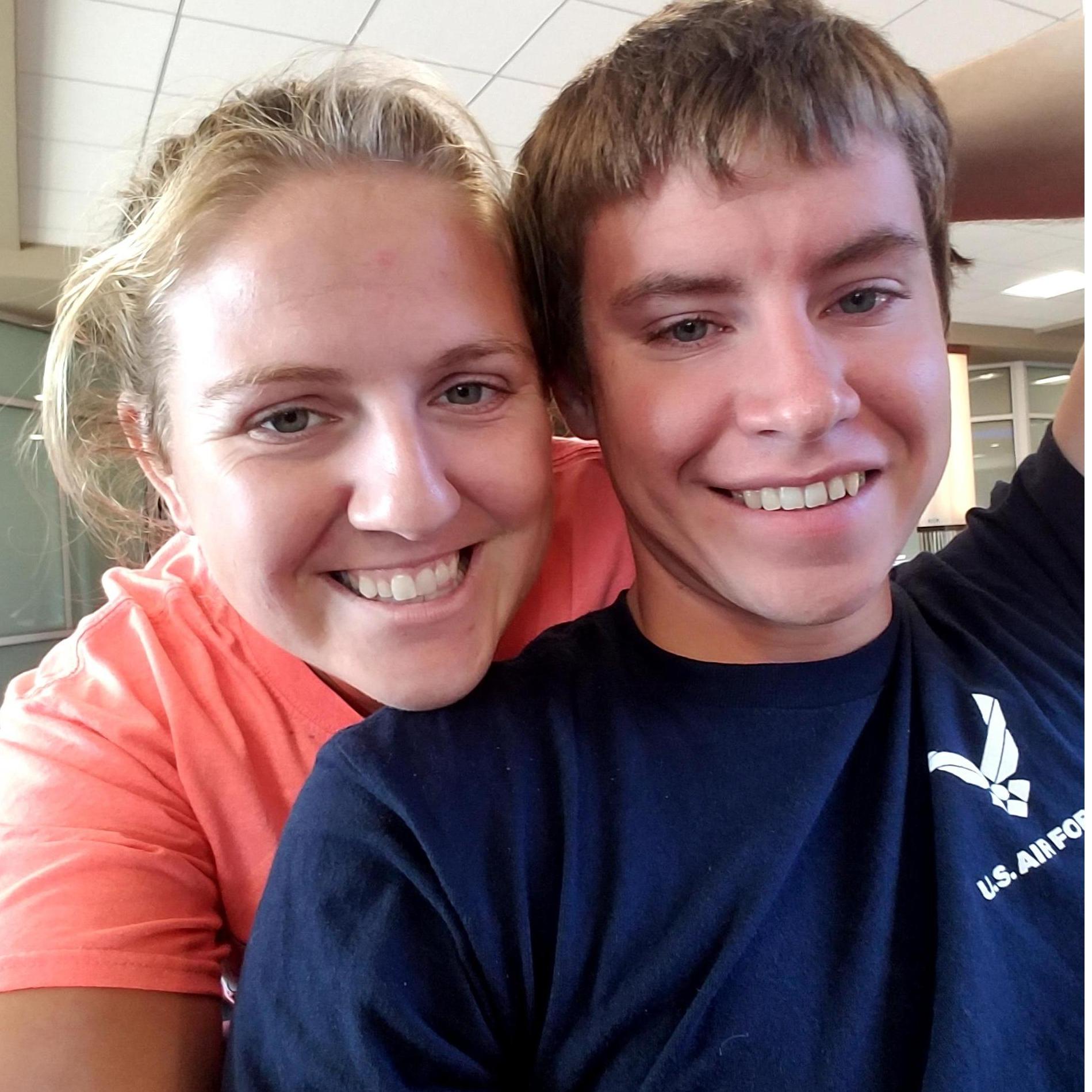 The day he left for BMT
08/29/2017