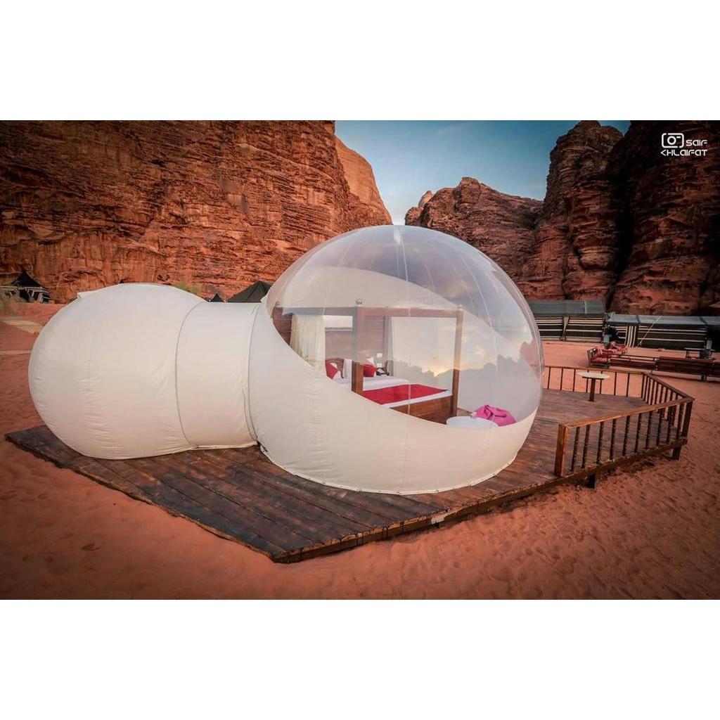 They also have bathrooms and showers!