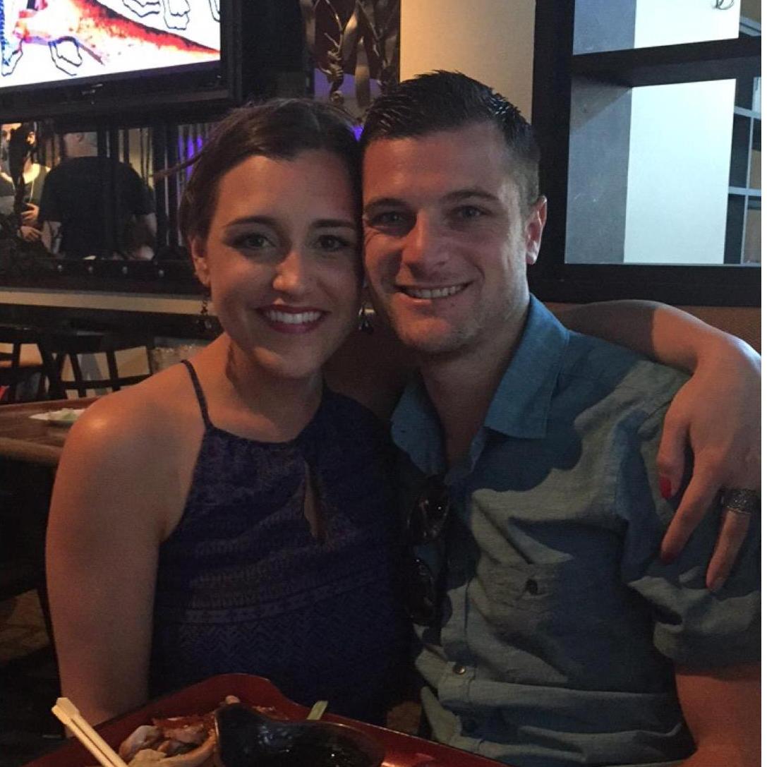 This was the very first photo ever taken of us! We were at Mikuni in Tahoe for the fourth of July 2016!