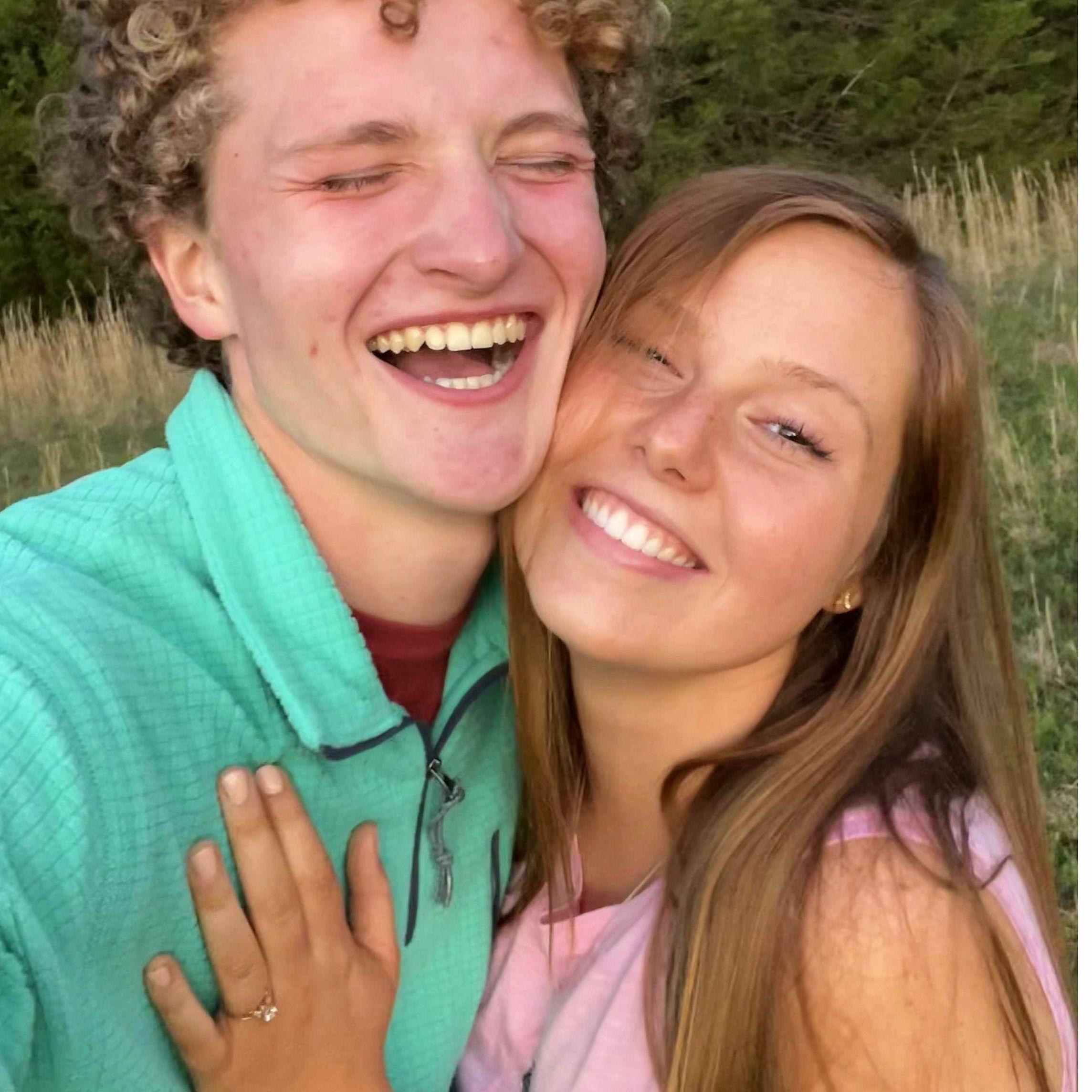 He just preposed!
