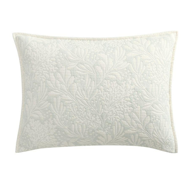 Coral Sham, Blue, Standard