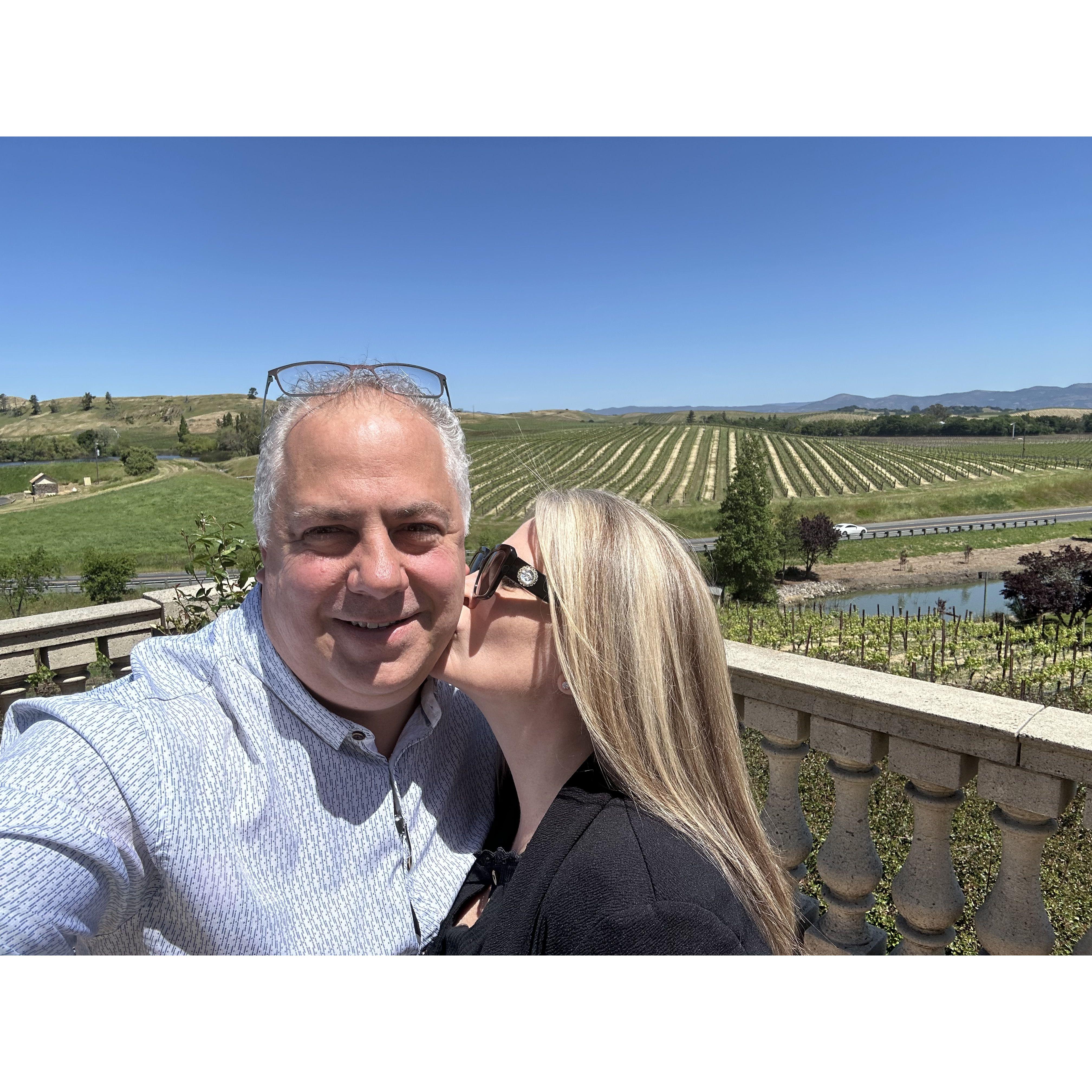 This was in napa on our way to a conference, I'm glad we stopped, it was beautiful.
