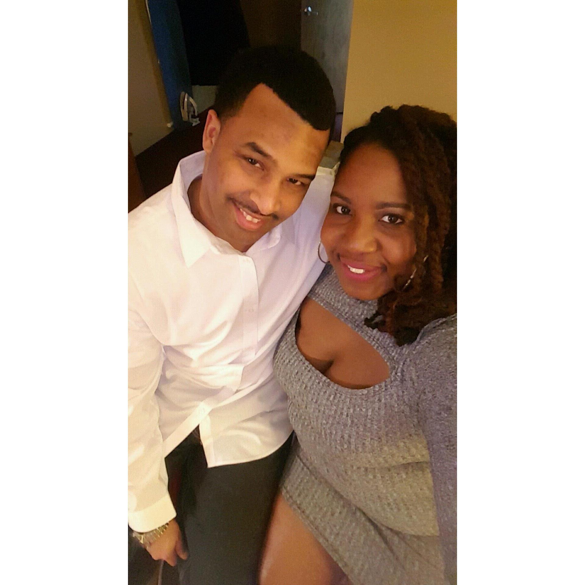Our first trip away together to Atlantic City